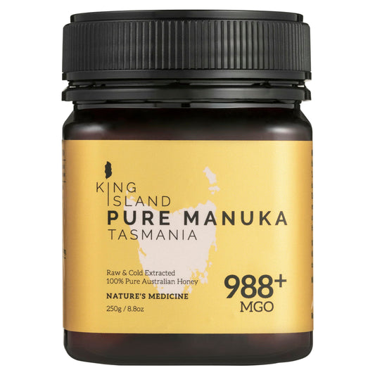 King Island Pure Manuka Honey 250g MGO 988+