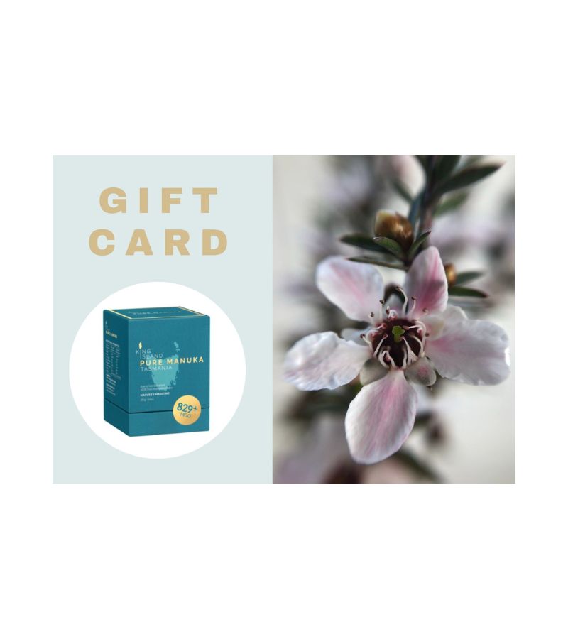 King Island Pure Manuka Honey Gift Card